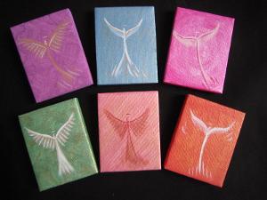 Mini Angel Paintings also available with Angel Card Readings