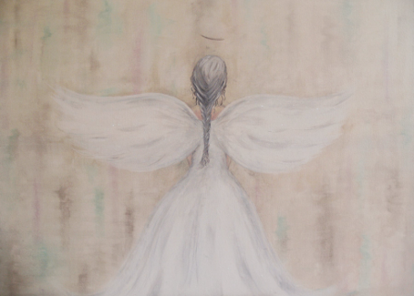 Guardian Angel Art called Serenity