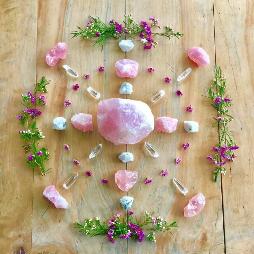 Intuitive Love Crystal Grid