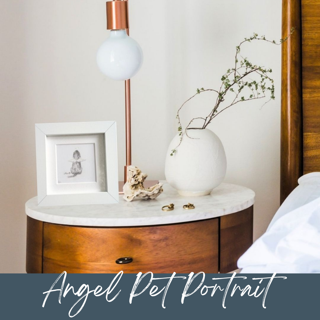 Personalised Angel Pet Portrait